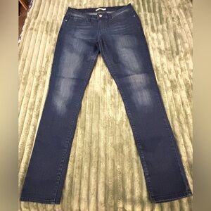 WOMENS LEVI 711 SKINNY BLUE JEANS, size 31
